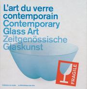 L'art du verre contemporain = cover