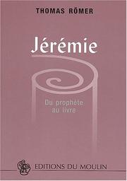 Cover of: Jérémie  by Thomas Römer