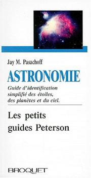 Cover of: Astronomie by Jay M. Pasachoff