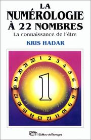 Cover of: La numérologie à 22 nombres