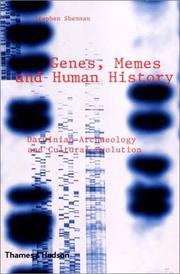 Cover of: Genes, Memes and Human History by Stephen Shennan