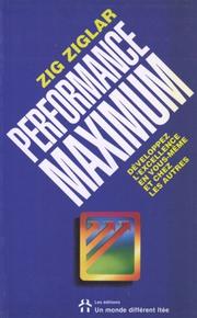 Cover of: Performance maximum