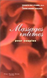 Cover of: Massages intimes pour couples