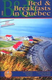Cover of: Ulysses Bed & Breakfasts in Quebec 2000