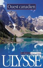 Cover of: L'Ouest Canadien by 