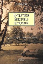 Cover of: Entretiens spirituels et sociaux