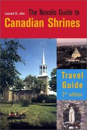 Cover of: The Novalis Guide to Canadian Shrines