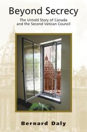 Cover of: Beyond Secrecy: The Untold Story of Canada and the Second Vatican Council