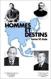 Cover of: Hommes et destins, tome 6  by 