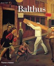 Cover of: Balthus by Jean Clair