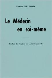 Cover of: Le médecin en soi-même