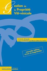 Gestion de la propriété viti-vinicole by Cgca Gironde