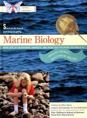 Cover of: Marine biology by Ellen Doris
