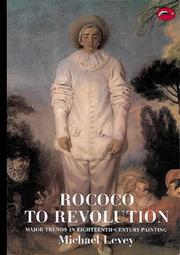 Cover of: Rococo to revolution: major trends in eighteenth-century painting