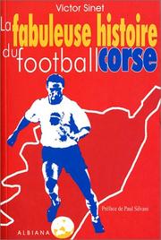 Cover of: La Fabuleuse histoire du football corse by Robert Delpire