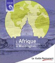 Cover of: l'Afrique a Washington