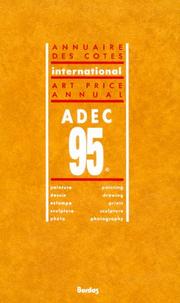 Cover of: ADEC 95 Art Price Annual