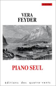 Cover of: Piano seul by Vera Feyder