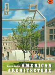 Cover of: American architecture by David P. Handlin