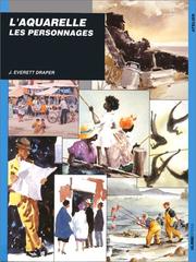 Cover of: L'aquarelle. Les personnages