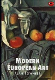 Cover of: Modern European Art