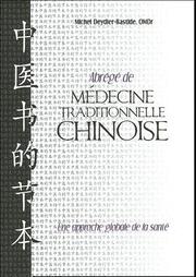 Cover of: Abrégé de médecine traditionnelle chinoise