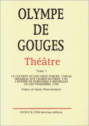 Cover of: Théâtre politique by Olympe de Gouges