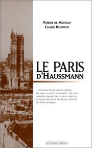 Cover of: Le Paris d'Haussmann