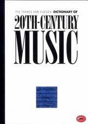 Cover of: The Thames and Hudson Encyclopaedia of 20th Century Music by Paul Griffiths