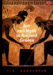 Cover of: Art and myth in ancient Greece by Thomas H. Carpenter