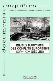 Cover of: Enjeux maritimes des conflits européens (xvie-xixe s.)