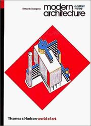 Cover of: Modern architecture by Kenneth Frampton