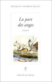 Cover of: La Part des anges