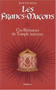 Cover of: Les francs-maçons