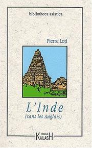 Cover of: Inde sans les anglais