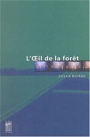 Cover of: L'oeil de la foret by Susan Buirge