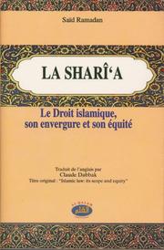 Cover of: La Sharî'a