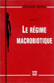 Cover of: Le Régime macrobiotique