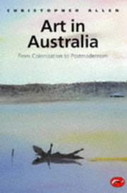 Cover of: Art in Australia: from colonization to postmodernism