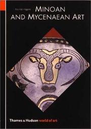 Cover of: Minoan and Mycenaean art by Reynold Alleyne Higgins