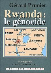 Cover of: Rwanda, 1959-1996 by Gérard Prunier