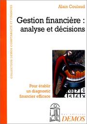 Cover of: Gestion financière by Alain Coulaud