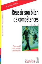 Cover of: Réussir son bilan de compétence by Bayard