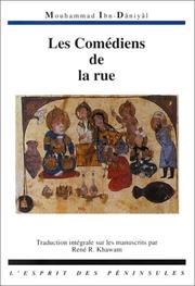 Cover of: Théâtre d'Ombres, tome 2  by Mouhammad Ibn-Dâniyal, René R. Khawam