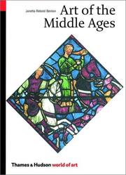 Cover of: Art of the Middle Ages by Janetta Rebold Benton