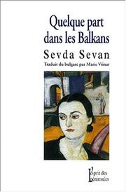 Cover of: Quelque part dans les balkans