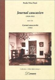 Cover of: Journal caucasien suivi de "Carnet moscovite"