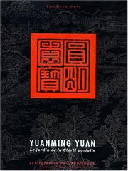 Cover of: Yuanming Yuan by Che Bing Chiu, Gilles Baud-Berthier