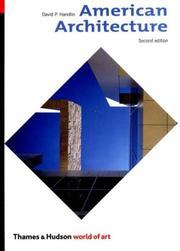 Cover of: American Architecture | David P. Handlin