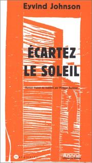 Cover of: Ecartez le Soleil